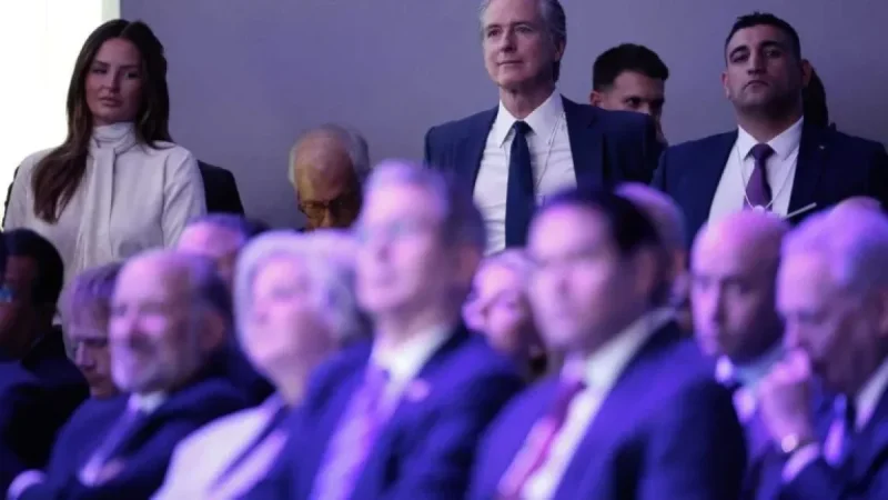 Newsom Condemns Trump Administration’s Authoritarianism at Davos Forum