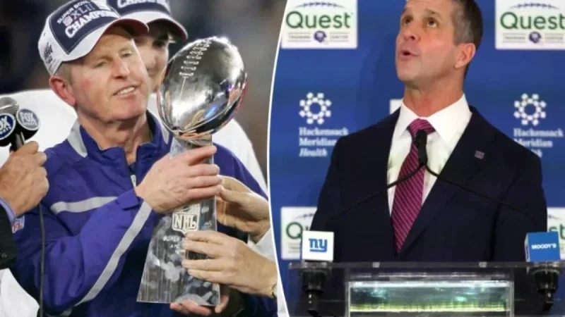 Tom Coughlin Facilitates John Harbaugh’s Introduction to Giants