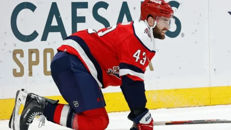 Tom Wilson’s Game-Time Decision vs. Canucks After Eight-Game Absence