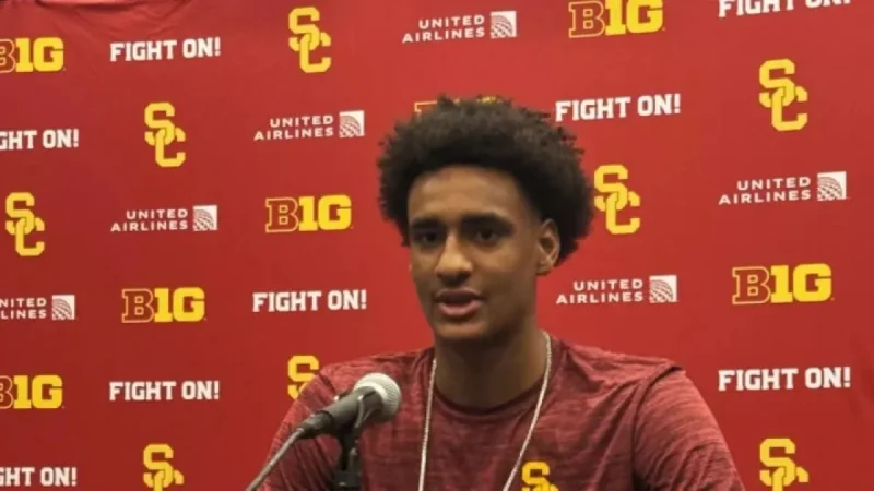 USC Freshman Star Alijah Arenas Set for Wednesday Debut vs. Northwestern
