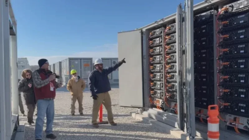 Alliant Energy Trains at New Battery Storage Facility