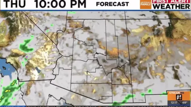 Arizona’s High Country Braces for Snowfall on First Alert Weather Day