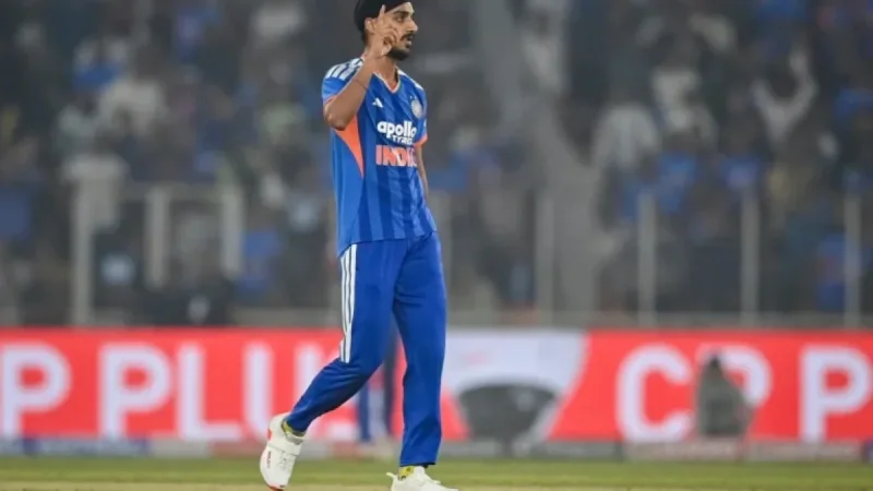 Arshdeep Singh Matches Record with 18-Run Over in 2nd T20I vs NZ