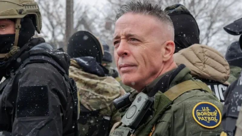 Border Patrol Commander Throws Gas Canister at Minneapolis Protesters