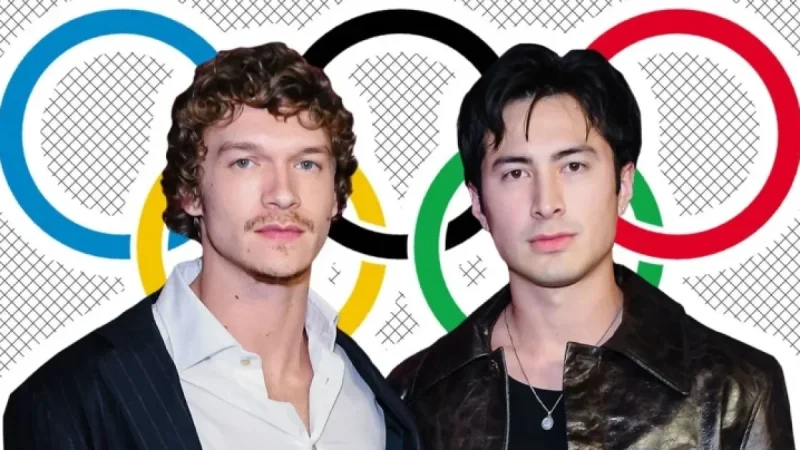 Heated Rivalry Boys to Bear Winter Olympics Torch