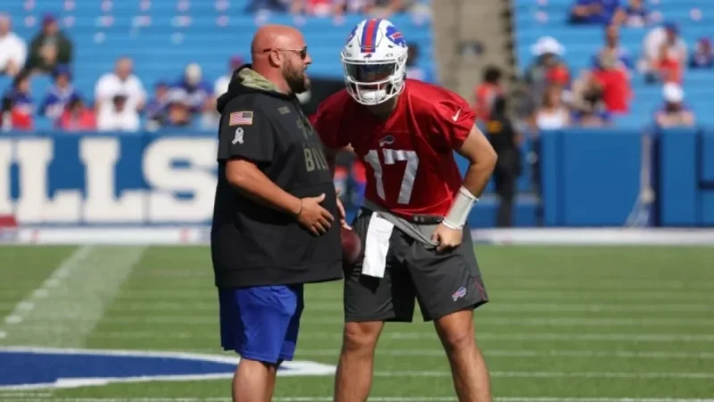 Josh Allen Participates in Buffalo Bills Head Coach Interviews