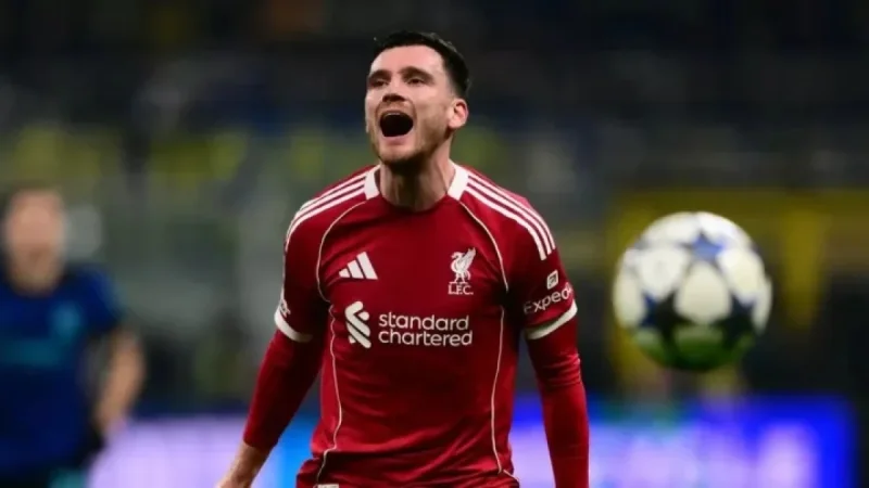 Liverpool’s Andy Robertson Nears Surprise Transfer to Tottenham