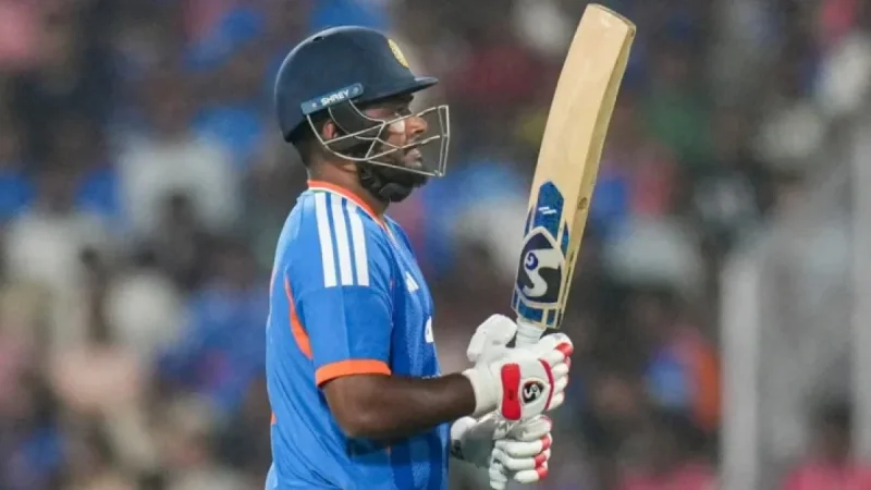 New Zealand Drops Samson, But Samson Falls Again in India T20I Match