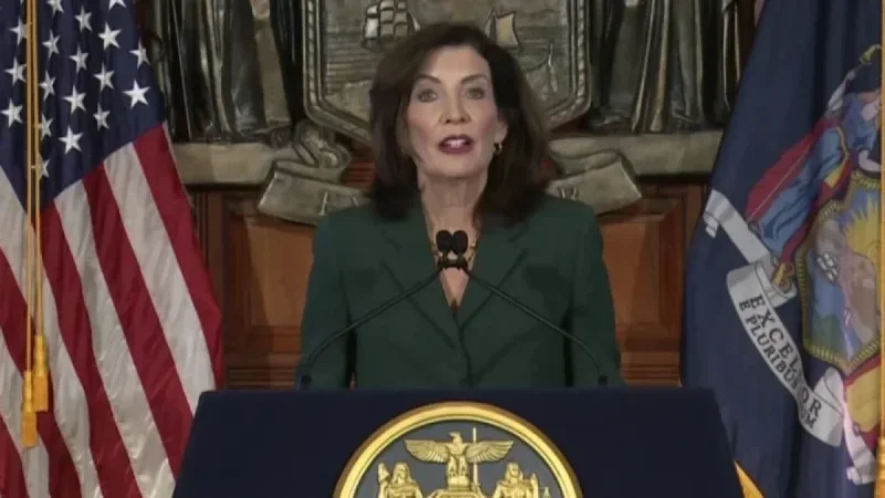 NY Governor Hochul Declares Emergency Ahead of Major Snowstorm