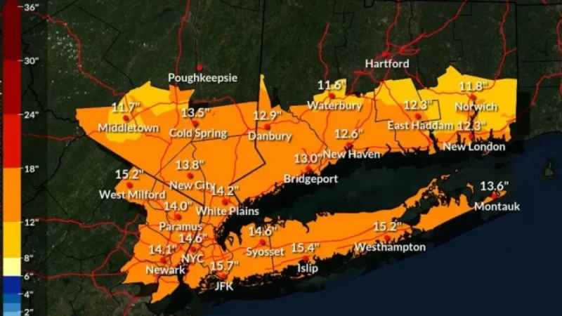 NYC Winter Storm: Sunday Snowfall Predictions Revealed