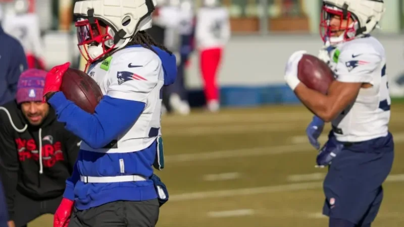 Rhamondre Stevenson and TreVeyon Henderson Boost Patriots’ Dynamic Rushing Duo
