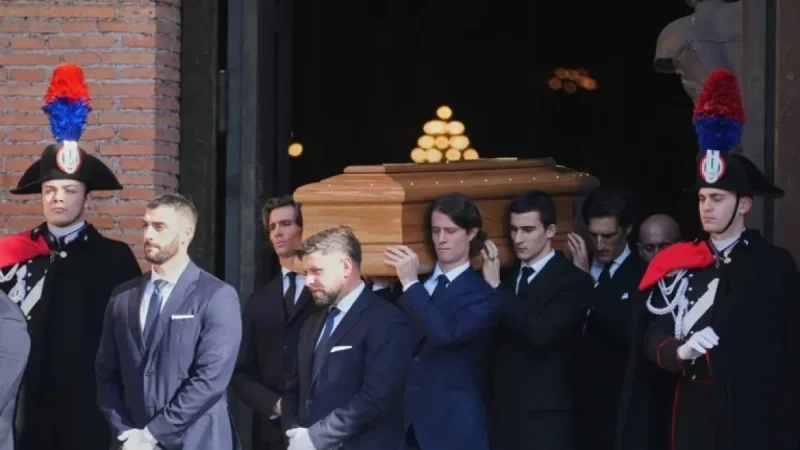Rome Hosts Funeral for Fashion Legend Valentino