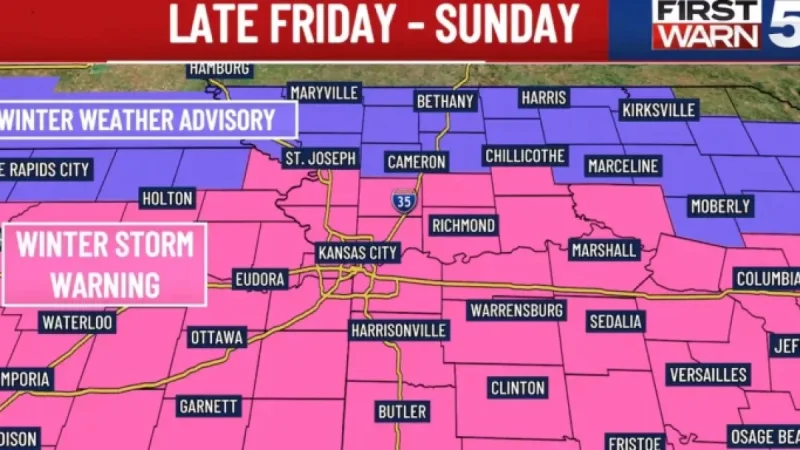 Warning: Severe Cold Today, Winter Storm Expected Tonight
