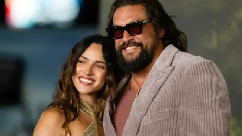 Adria Arjona Dazzles in a Bold Bodycon Dress on Jason Momoa Date