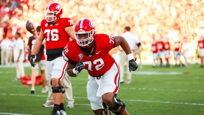 Georgia OL Jamal Meriweather Reveals Transfer School Choice