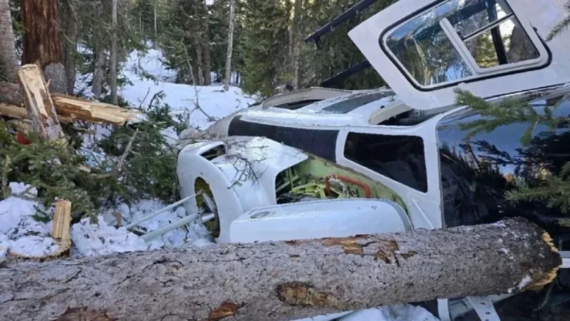 Helicopter Crash in Wasatch County Critically Injures One Person