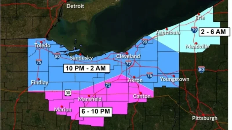 Northeast Ohio Snow Forecast: Latest Timeline Revealed