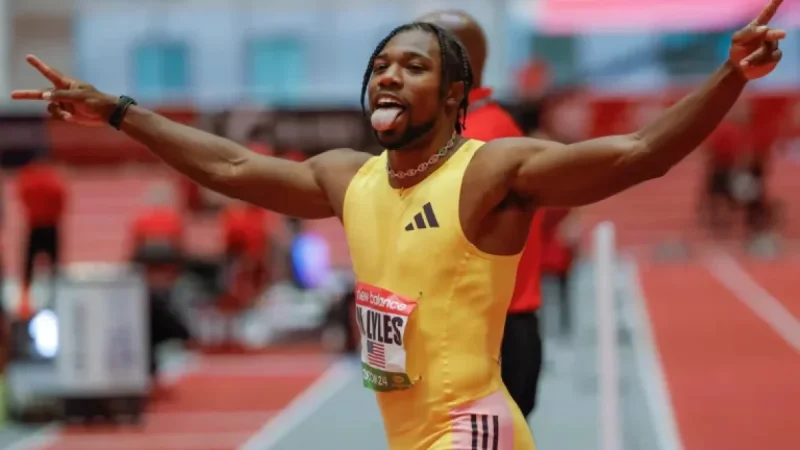 Olympic Champ Noah Lyles Leads Track Stars at New Balance Indoor Grand Prix