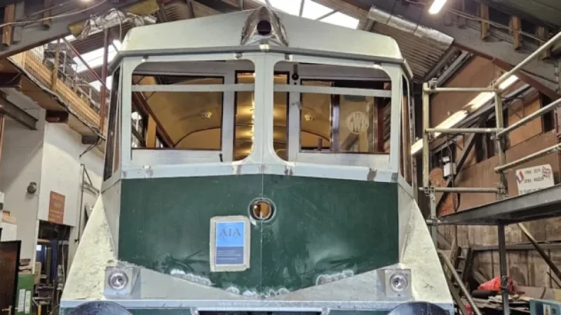 Rare Railcar Nears Completion After 25-Year Restoration Journey