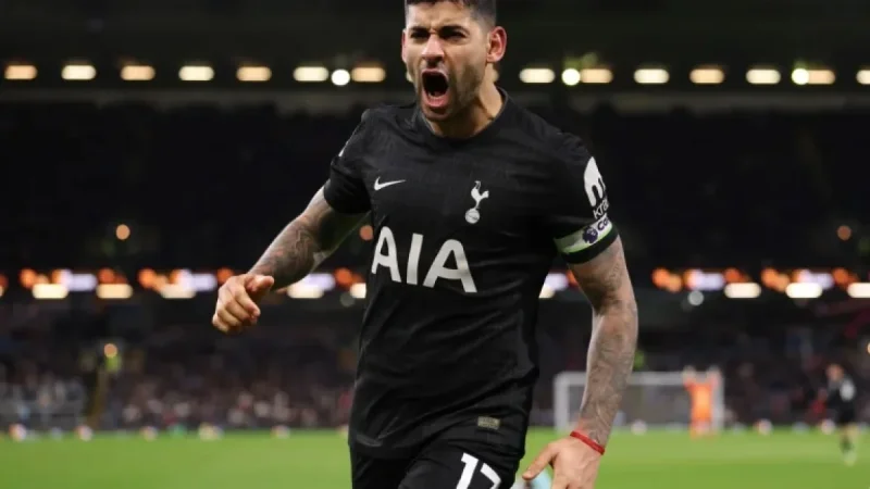 Romero Secures Late Draw as Spurs Tie 2-2 with Burnley