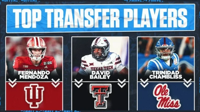 Top 10 Impactful College Football Transfers for 2025 Season