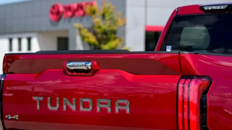 Toyota Recalls 162,000 Tundra Trucks Due to Defective Screens