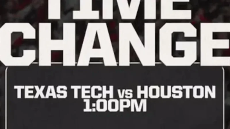 TTU vs. Houston Tip-off Adjusted to 1 p.m.; Camping Banned