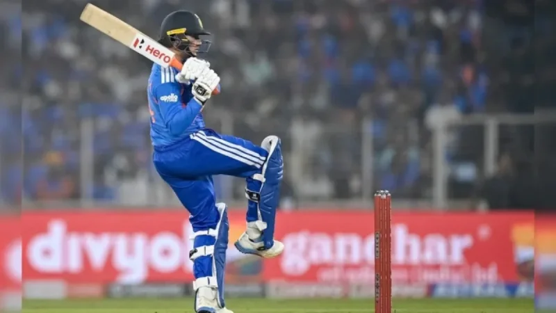 Abhishek Sharma Hits Record 50 in India vs New Zealand 3rd T20I