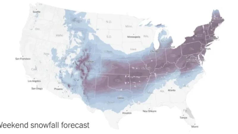 “Explore January 2026 U.S. Winter Storm Through Maps and Charts”