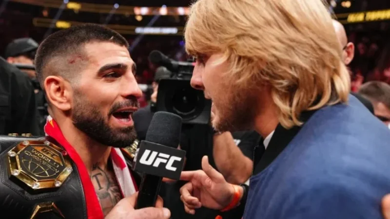 Ilia Topuria Taunts Paddy Pimblett Following UFC 324 Defeat