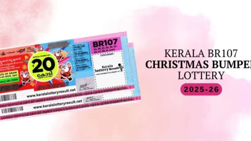Kerala Lottery BR-107 Bumper 2025-26 Winners Revealed; XC 138455 Takes First Prize