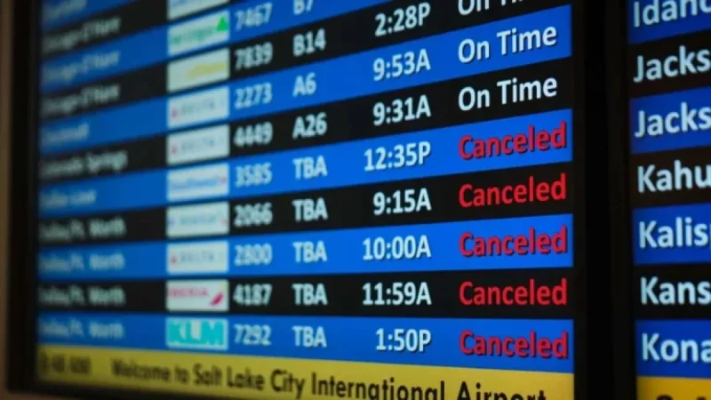 Major Winter Storm Causes Thousands of Flight Cancellations Across the US
