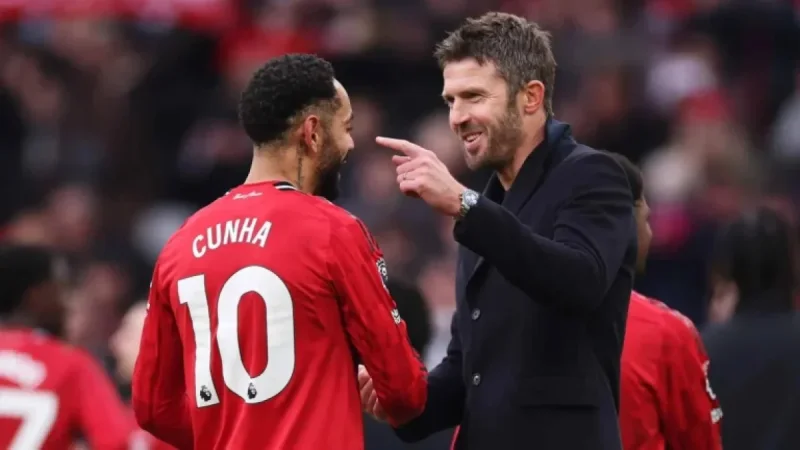Michael Carrick Reveals Significance Behind Matheus Cunha’s Strong Reaction