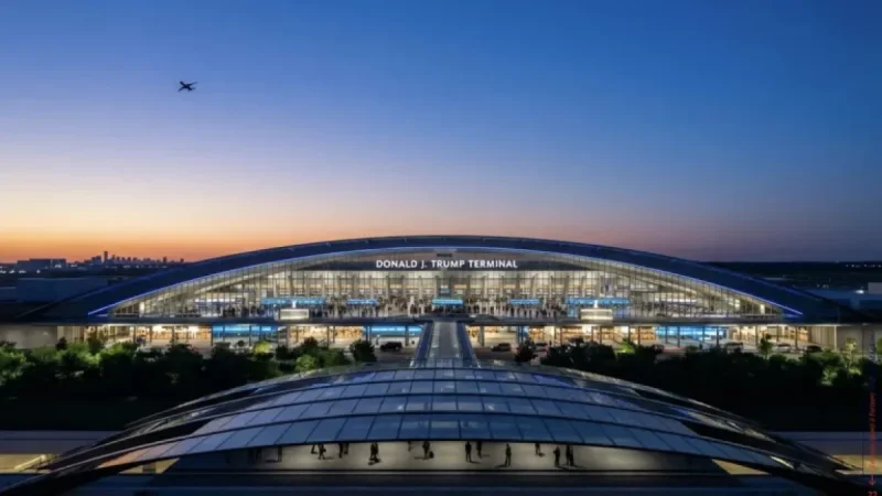 Renderings Unveiled: Trump Terminal and DJT People Movers at Dulles Airport