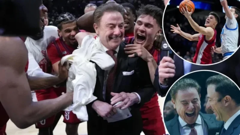 St. John’s Triumphs Over Xavier as Pitino Celebrates 900th Win vs. Son
