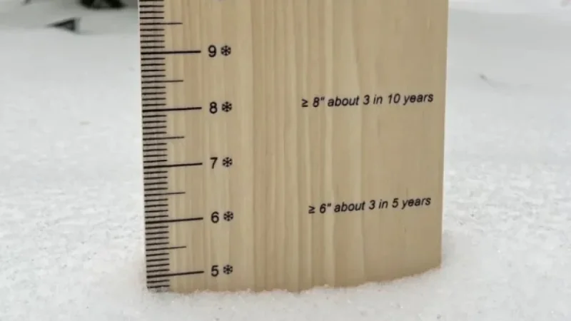 Top Snowfall Locations in the DC Region Revealed
