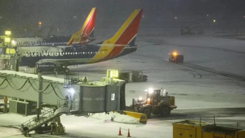 Winter Storm Causes Record 10,000 Flight Cancellations in a Single Day