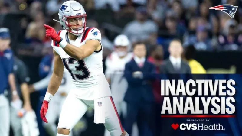 WR Mack Hollins, LB Marte Mapu Activated for Sunday’s AFC Championship vs. Broncos