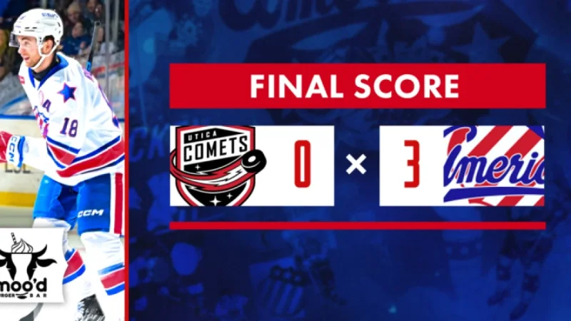 Amerks Secure Shutout Victory Against Comets in Homestand Opener
