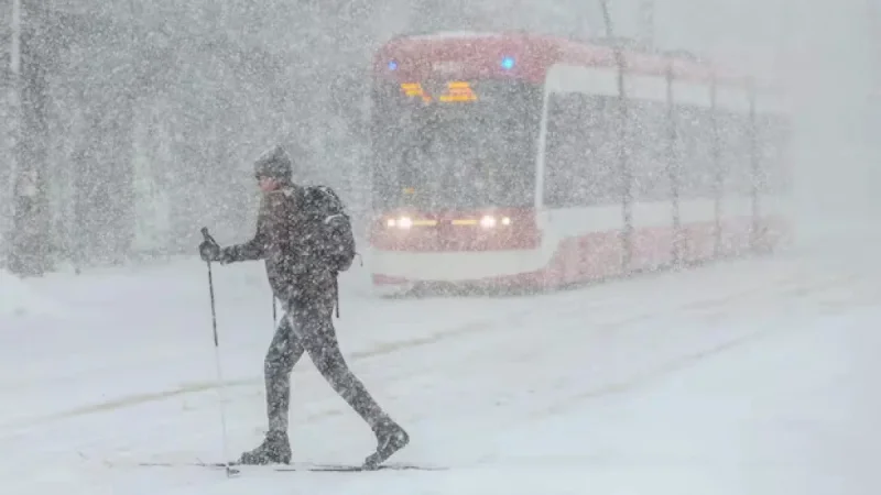 Frigid Cold Grips Canada: Heavy Snowfall Causes Power Outages