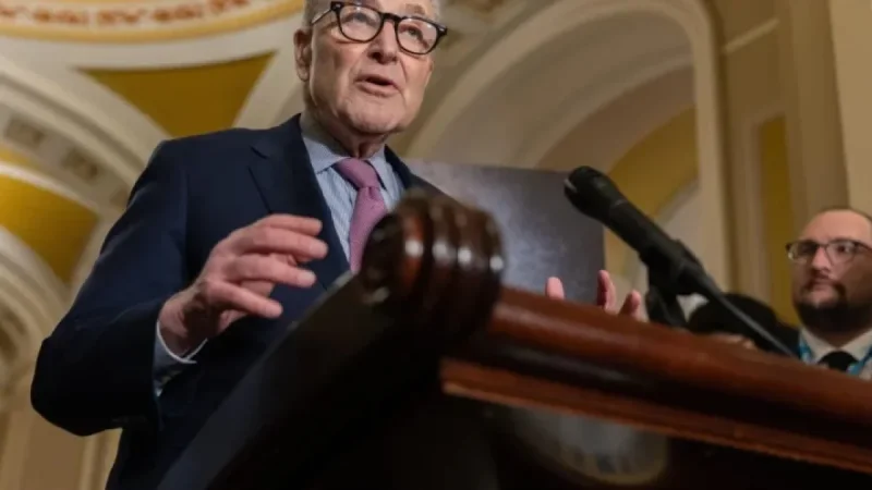 Senate Democrats Vow to Block Funding, Shutdown Risk Grows After Minneapolis Shooting
