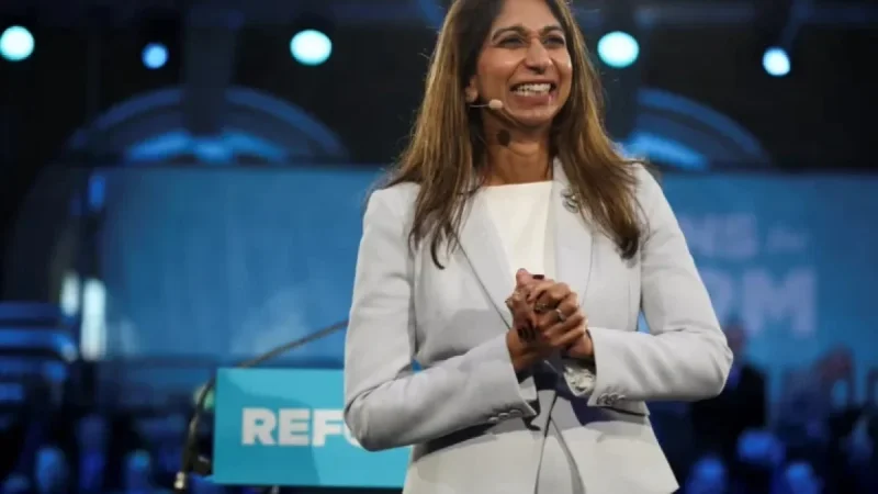 Suella Braverman, Ex-Tory Home Secretary, Joins Reform Party