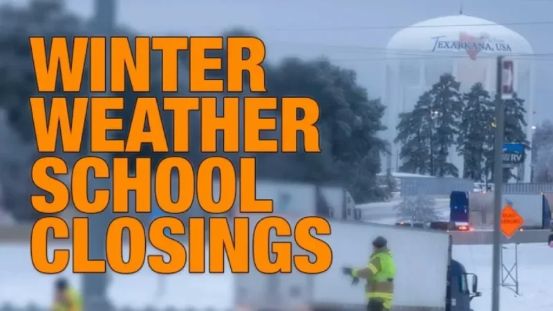 Texarkana Winter Closures Announced for Monday