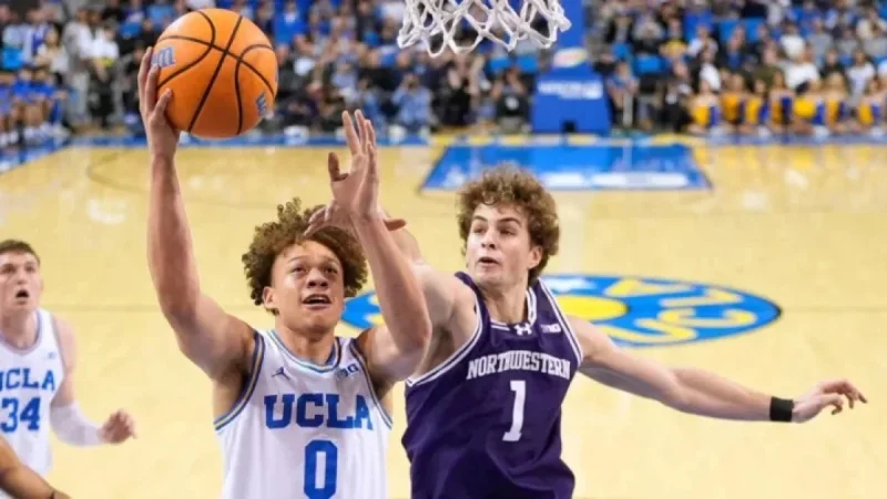 Tyler Bilodeau and Trent Perry Lead UCLA to Home Victory Over Northwestern