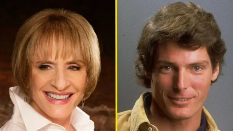 Christopher Reeve (Superman) Assists Patti LuPone in Cross-Country Flight