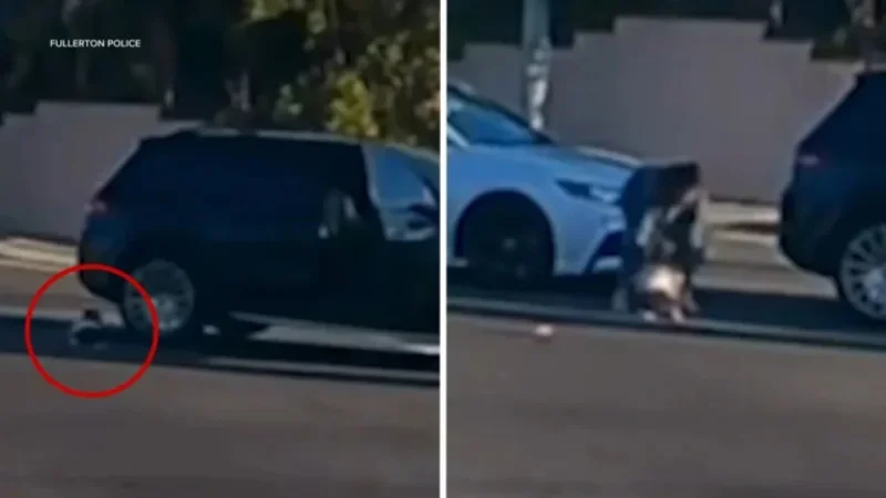 Fullerton Mother Arrested After Toddler Falls from Moving SUV