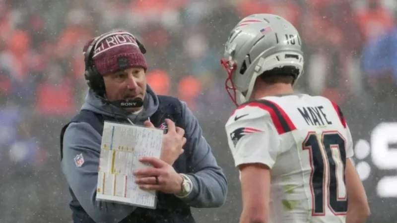 Mike Vrabel Dodges Questions on Drake Maye’s Injury Before Super Bowl