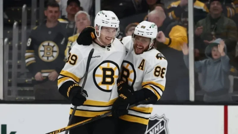 Pastrnak Reaches Milestone with 900th Career Point