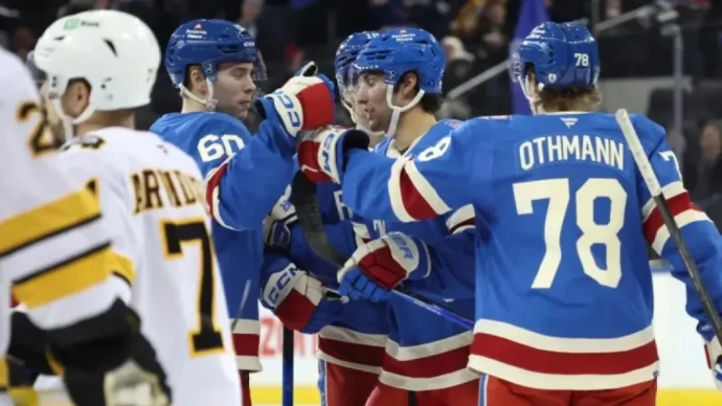Rangers Secure OT Victory Against Bruins Amid Impending Fire Sale