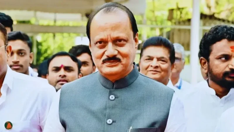 Ajit Pawar’s Plane Crash Lands in Baramati, Igniting Fire